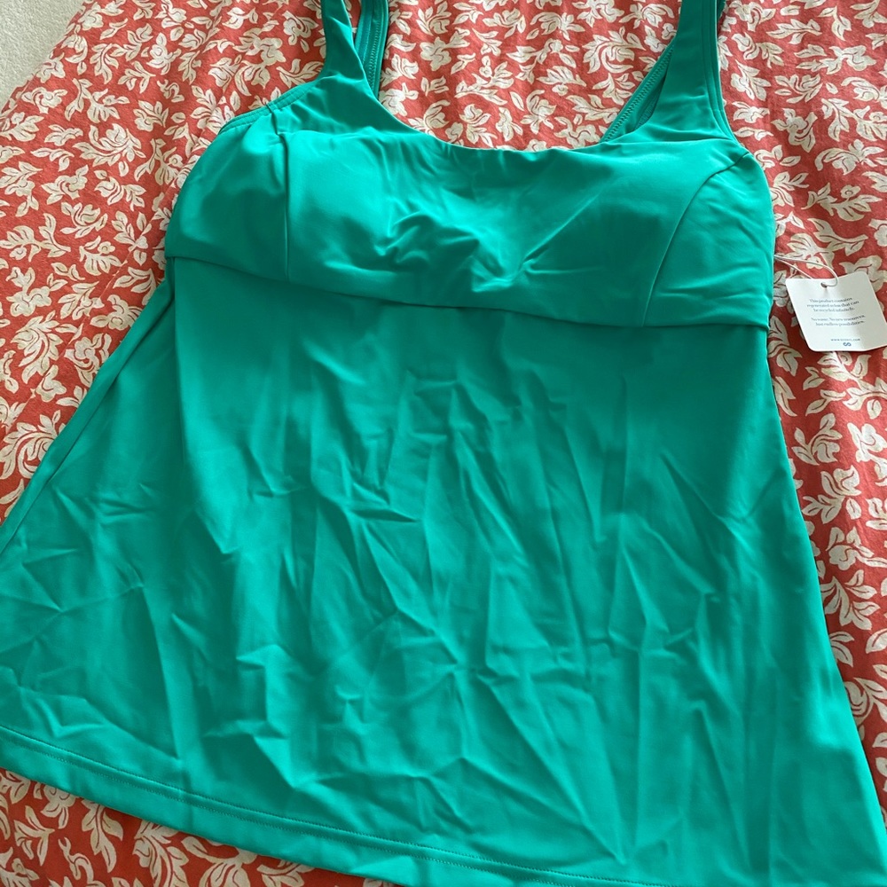 Prana swimsuit tankini, size large